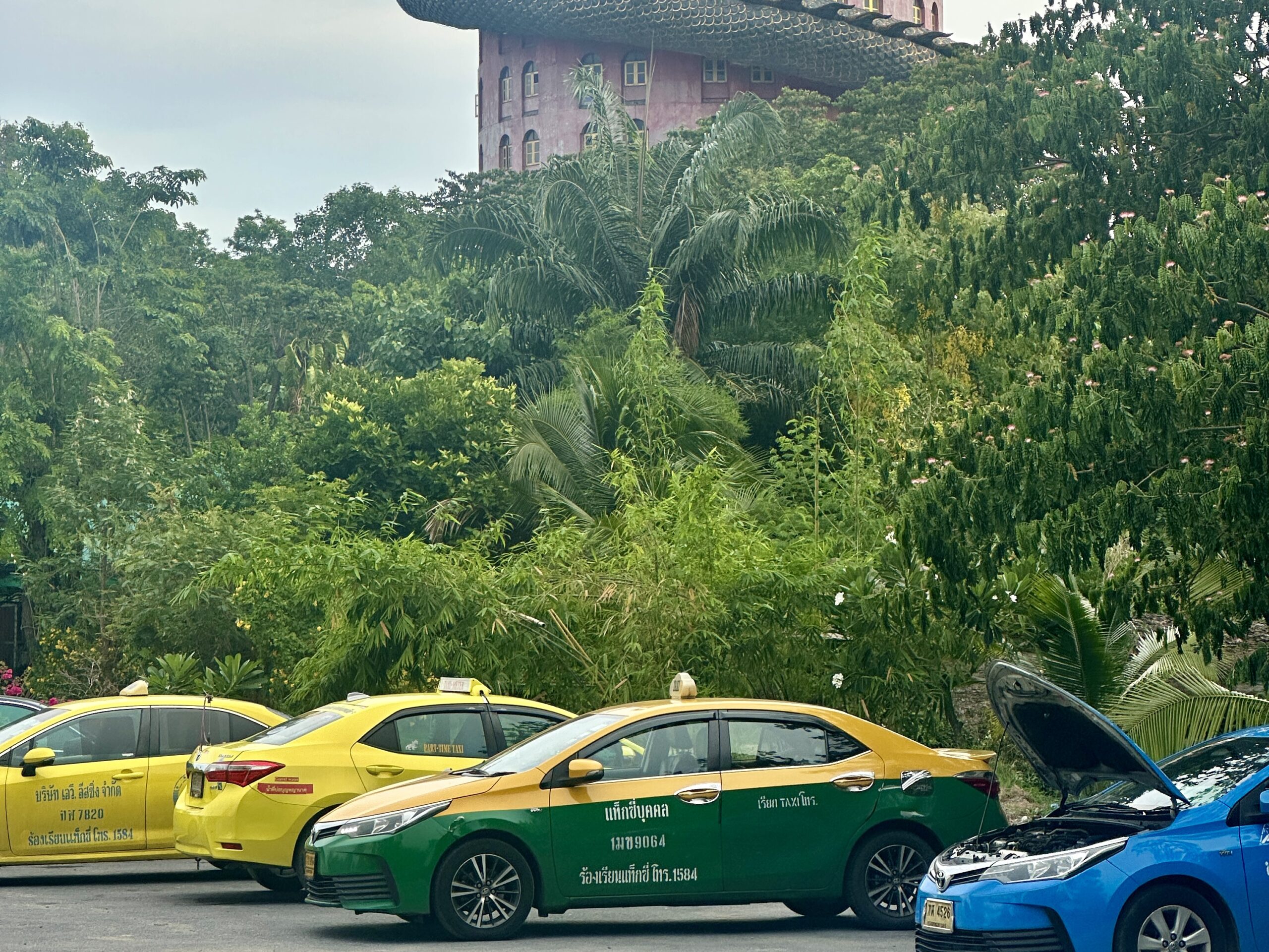 I found 'The Dragon Temple’ in Thailand: Secret Location Revealed! Bangkok Taxis at Wat Samphran